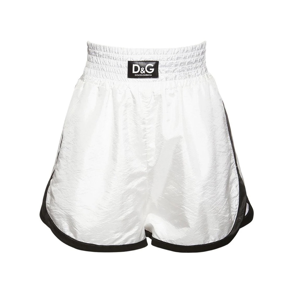 DOLCE&GABBANA Contrast Trim Shorts